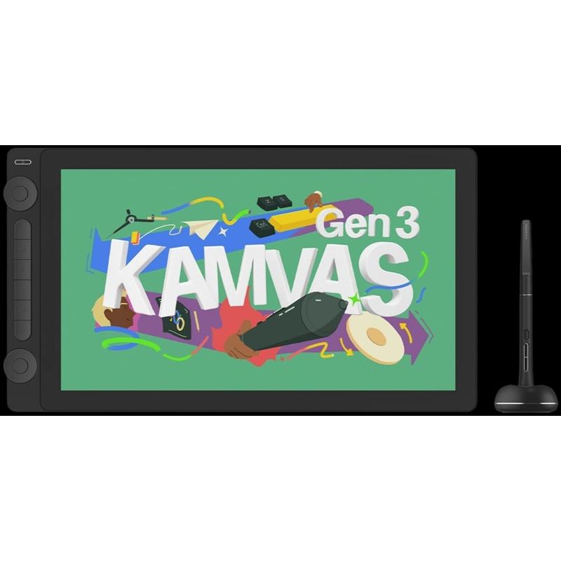 Планшет Huion KAMVAS 16 Gen 3 Black черный