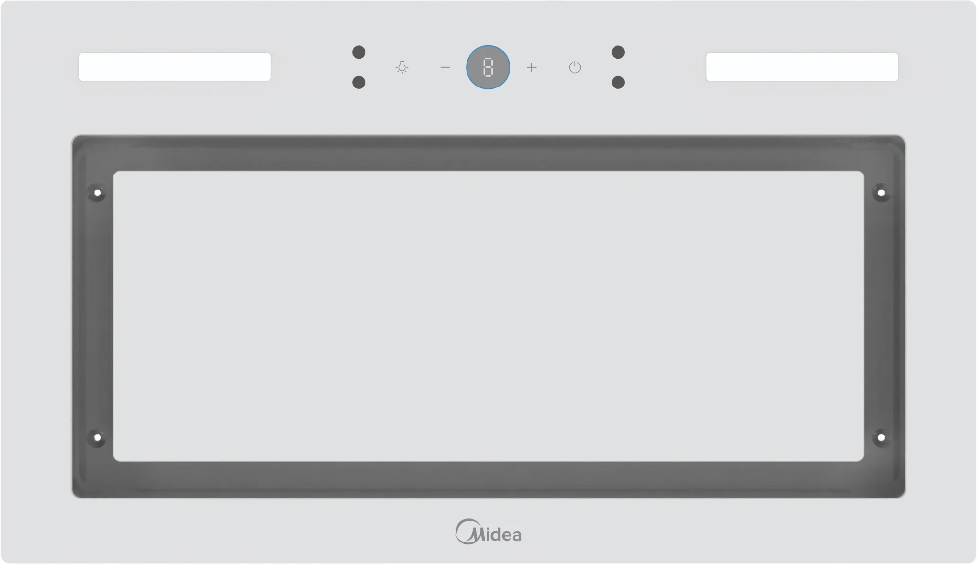 Вытяжка встраиваемая Midea MH60I530GW белый управление: кнопочное (1 мотор)