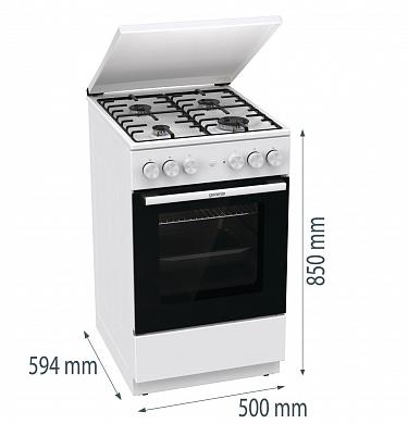 Плита Комбинированная Gorenje GK5A22WH