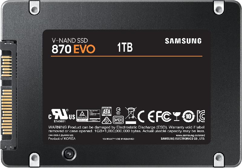 Накопитель SSD Samsung SATA-III 1TB MZ-77E1T0B/EU 870 EVO 2.5