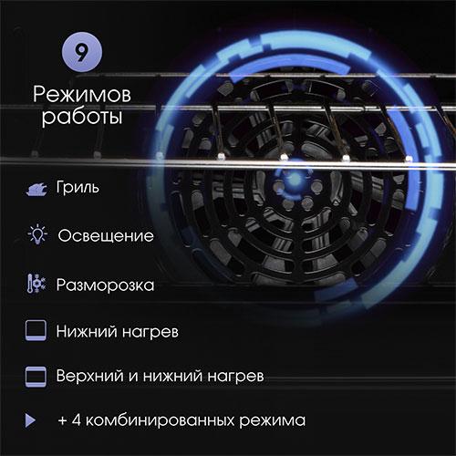 Электрический духовой шкаф Zigmund & Shtain E 171 B