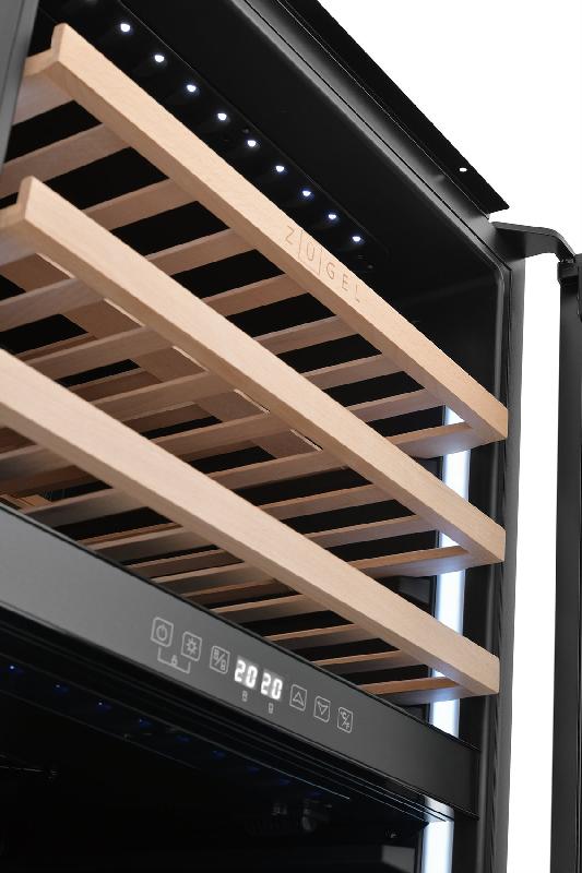 Встраиваемый винный шкаф Zugel ZCWI570DB