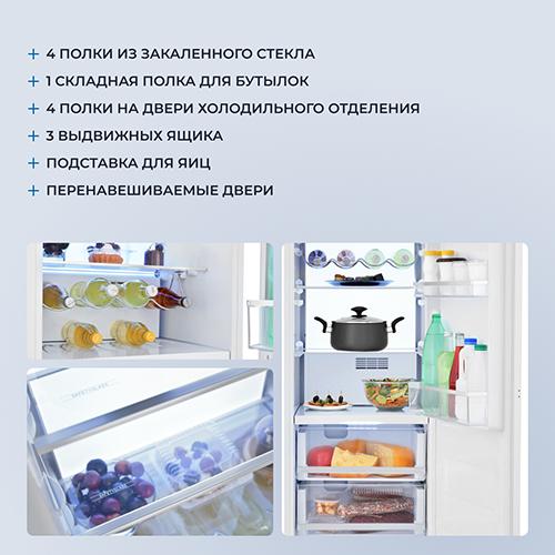 Встраиваемый холодильник Zugel ZRI1750NF
