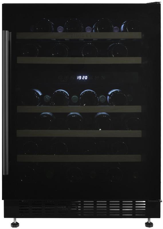 Встраиваемый винный шкаф Zugel ZCWI460DB