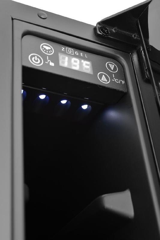 Встраиваемый винный шкаф Zugel ZCWI70B