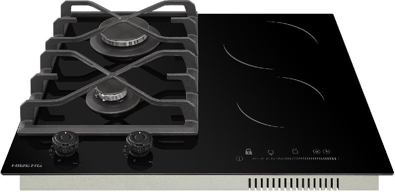 Газовая варочная поверхность Hiberg VM 6021 B черный
