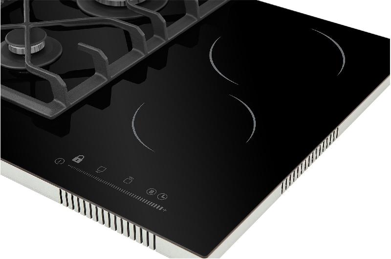 Газовая варочная поверхность Hiberg VM 6021 B черный