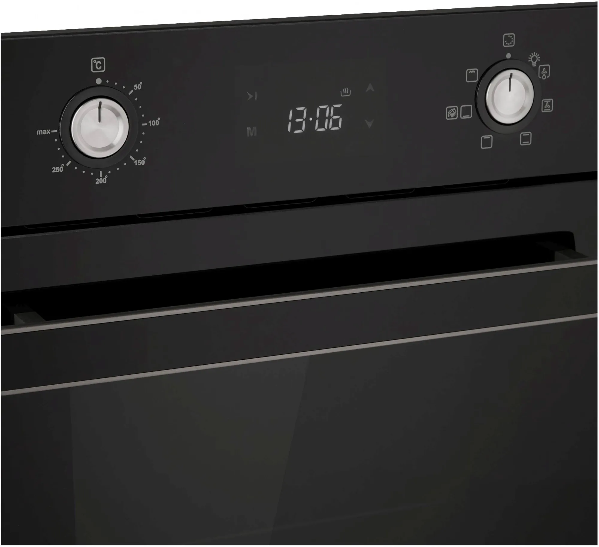 Духовой шкаф Электрический Evelux EO 430 PB черный