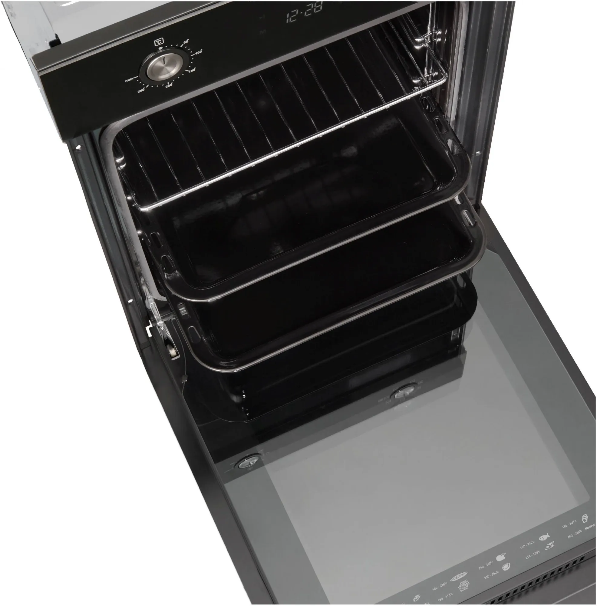 Духовой шкаф Электрический Evelux EO 430 PB черный