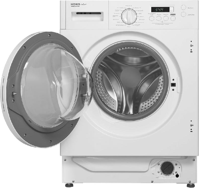 Стиральная машина HomsAir WMB148WH класс:A+++ загрузка до 8кг отжим:1400об/мин белый
