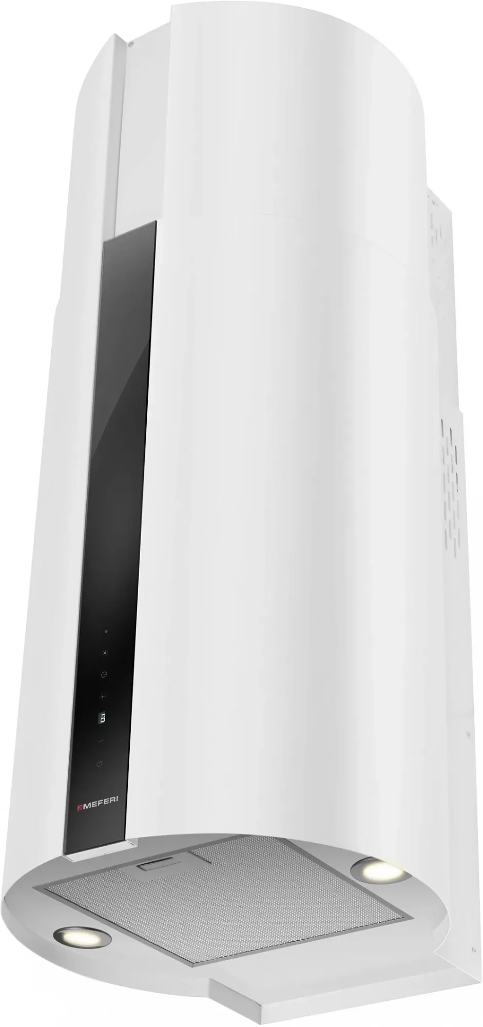 Вытяжка каминная Meferi Comfort plus Tube40wh белый управление: сенсорное (1 мотор)