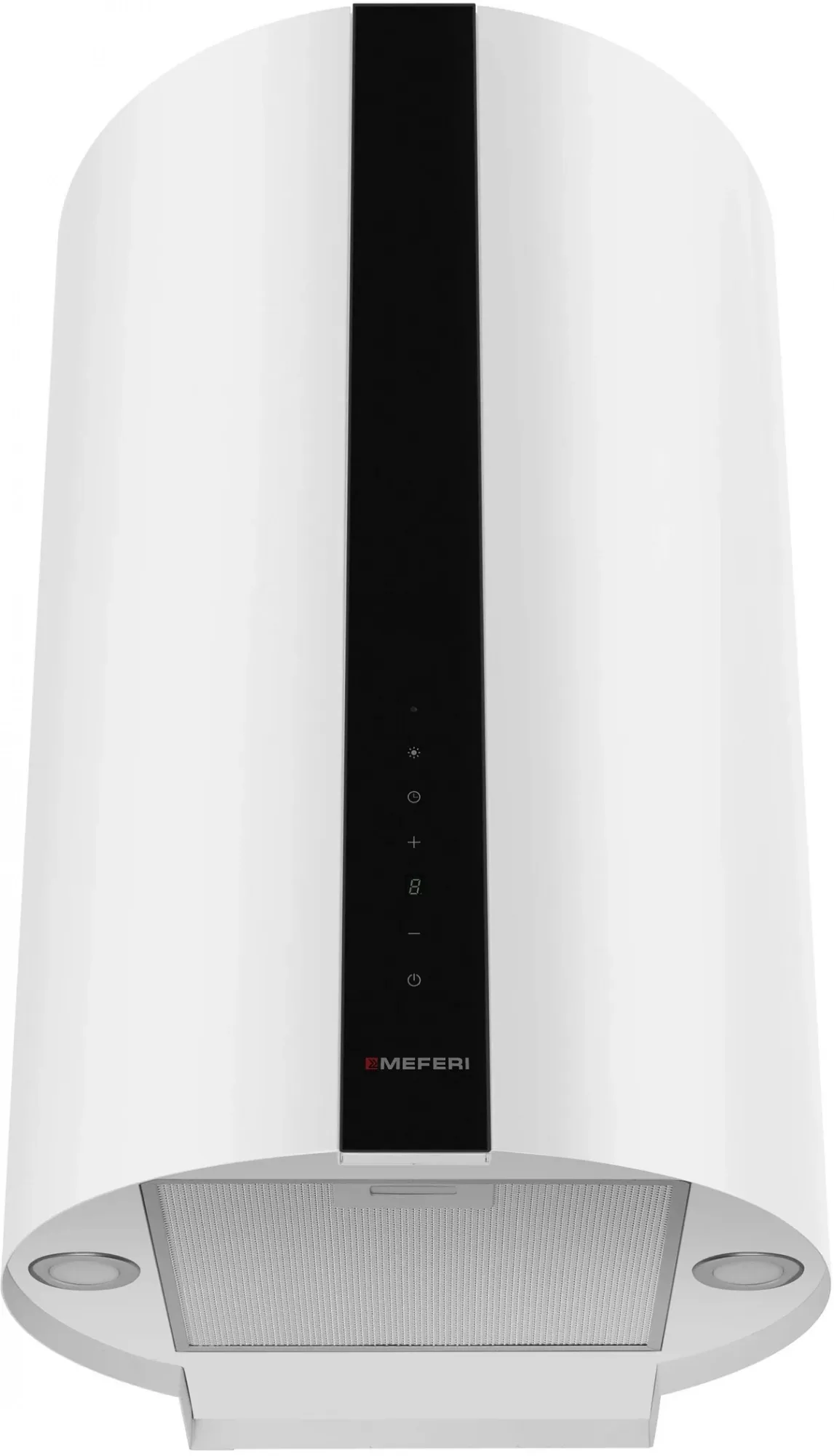 Вытяжка каминная Meferi Comfort plus Tube40wh белый управление: сенсорное (1 мотор)