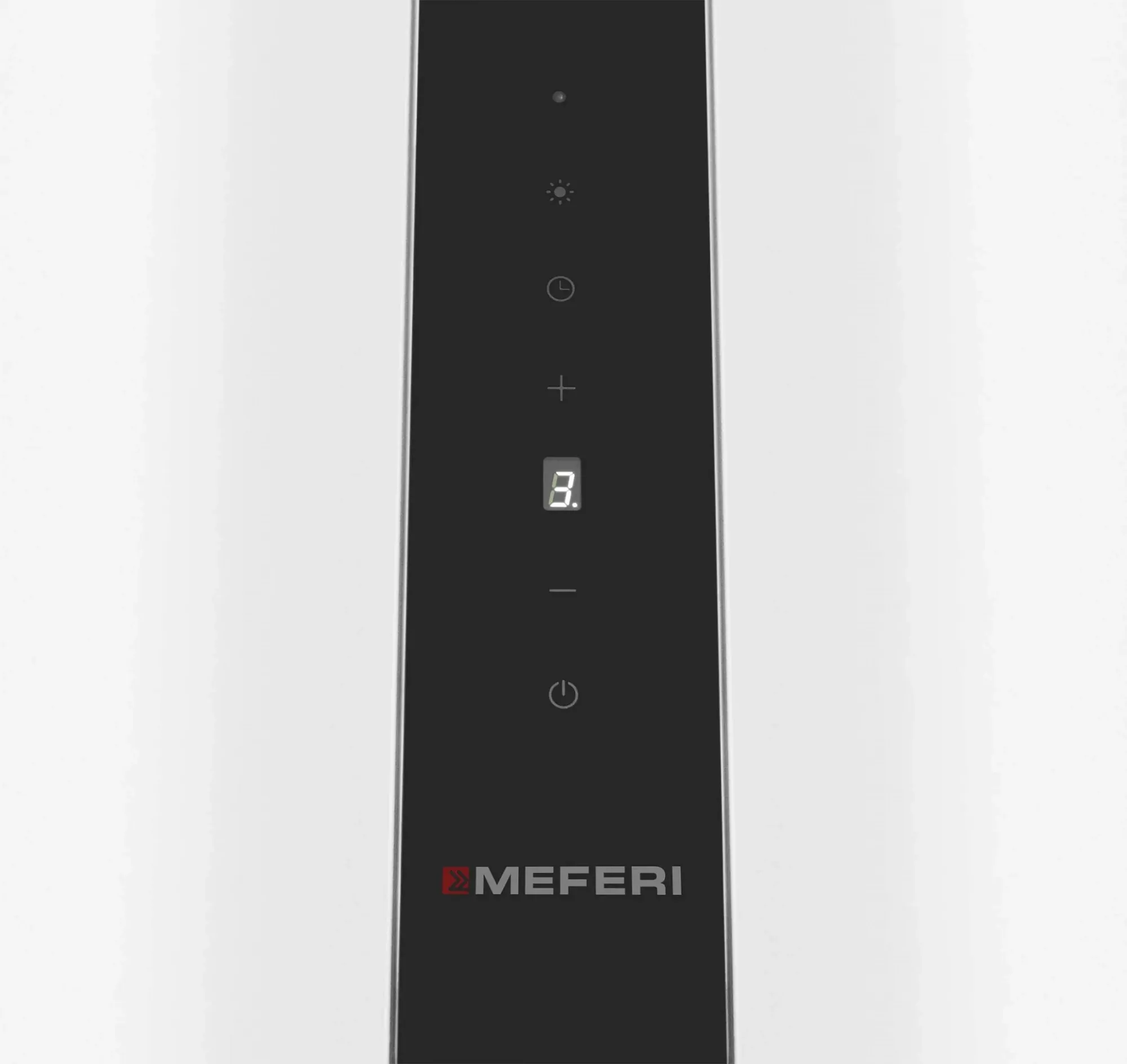 Вытяжка каминная Meferi Comfort plus Tube40wh белый управление: сенсорное (1 мотор)