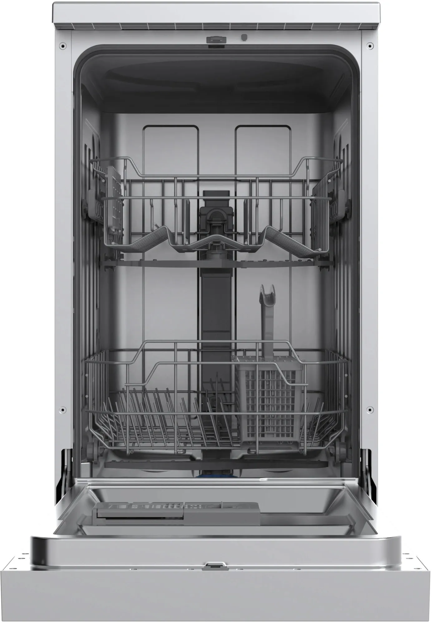 Посудомоечная машина Midea MFD45S050S серебристый (узкая)