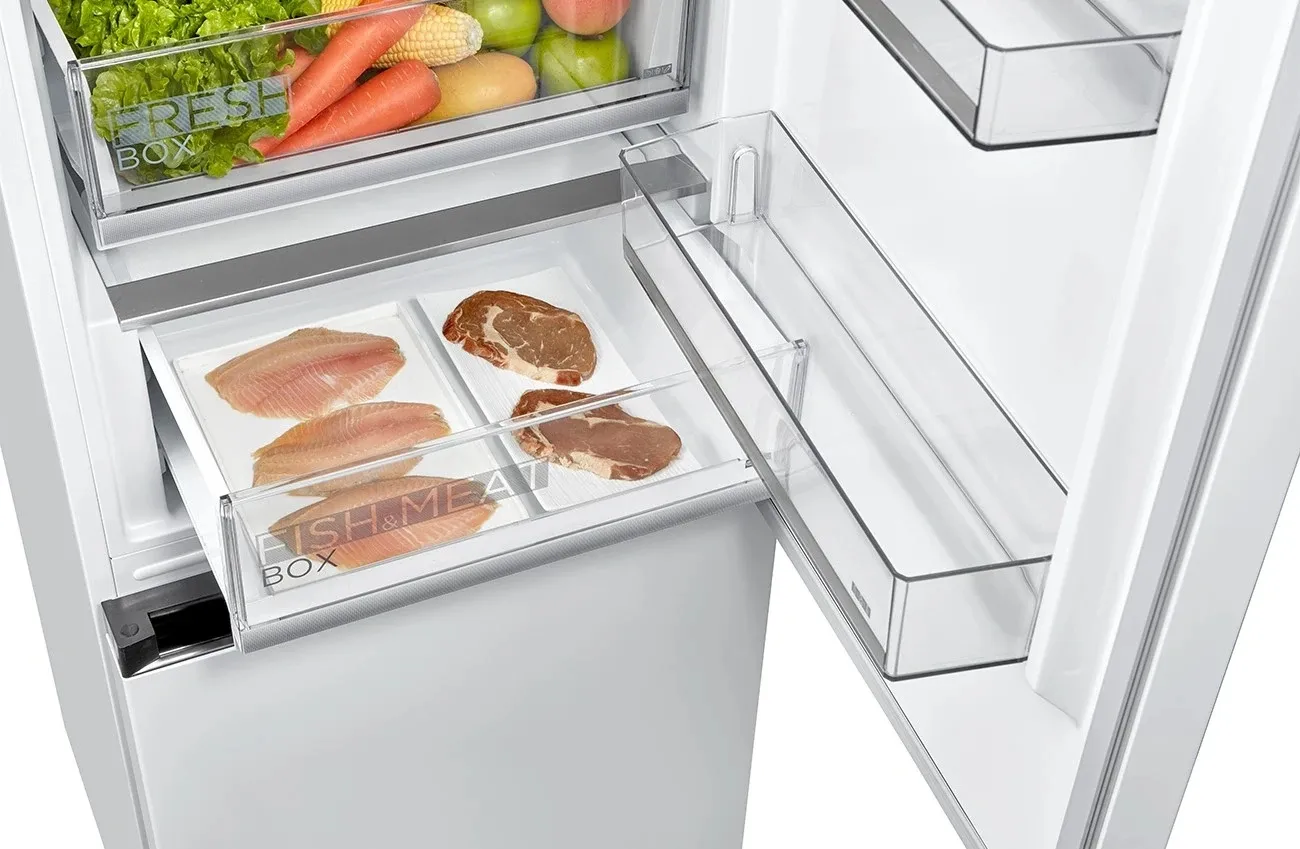 Холодильник Midea MDRB522MGE01OD 2-хкамерн. белый инвертер