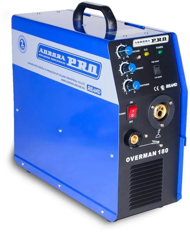 Сварочный аппарат Aurora Pro OVERMAN 180 Mosfet инвертор MIG-MAG 6.6кВт
