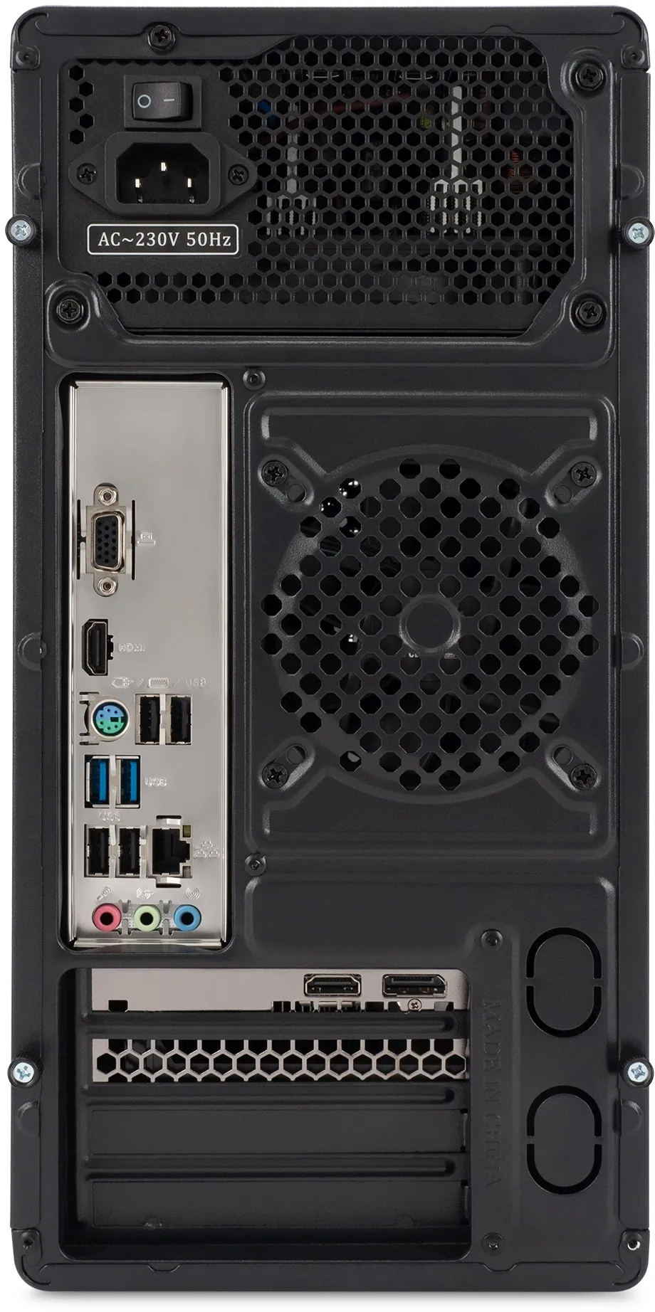ПК IRU Corp 310H5SEA MT i5 11400F (2.6) 16Gb SSD512Gb GTX1660 Super 6Gb FreeDOS GbitEth 500W черный (RUS) (2165200)