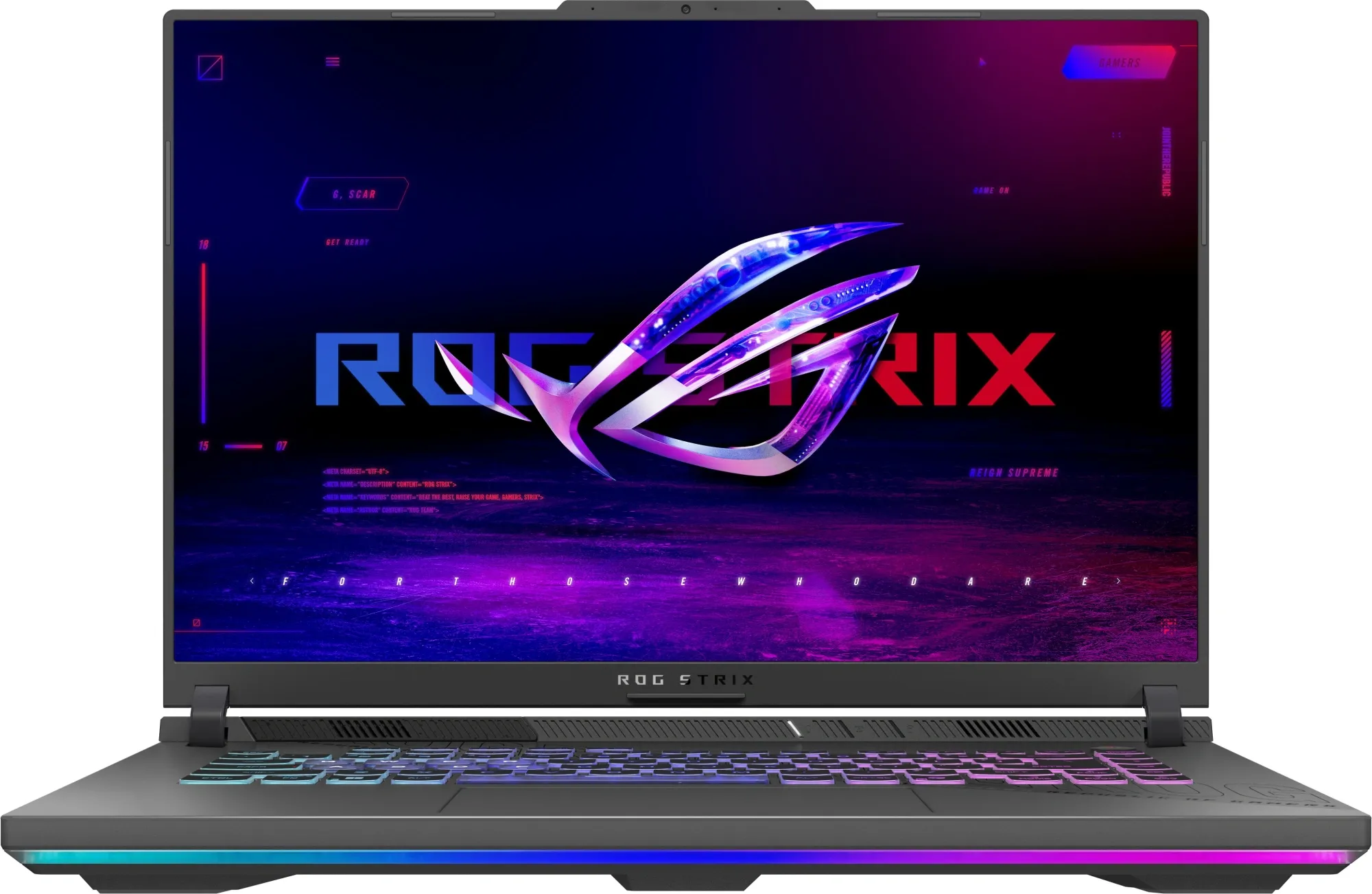 Ноутбук Asus ROG Strix G16 G614PW-TS133 Ryzen 9 8940HX 32Gb SSD1Tb NVIDIA GeForce RTX5080 16Gb 16
