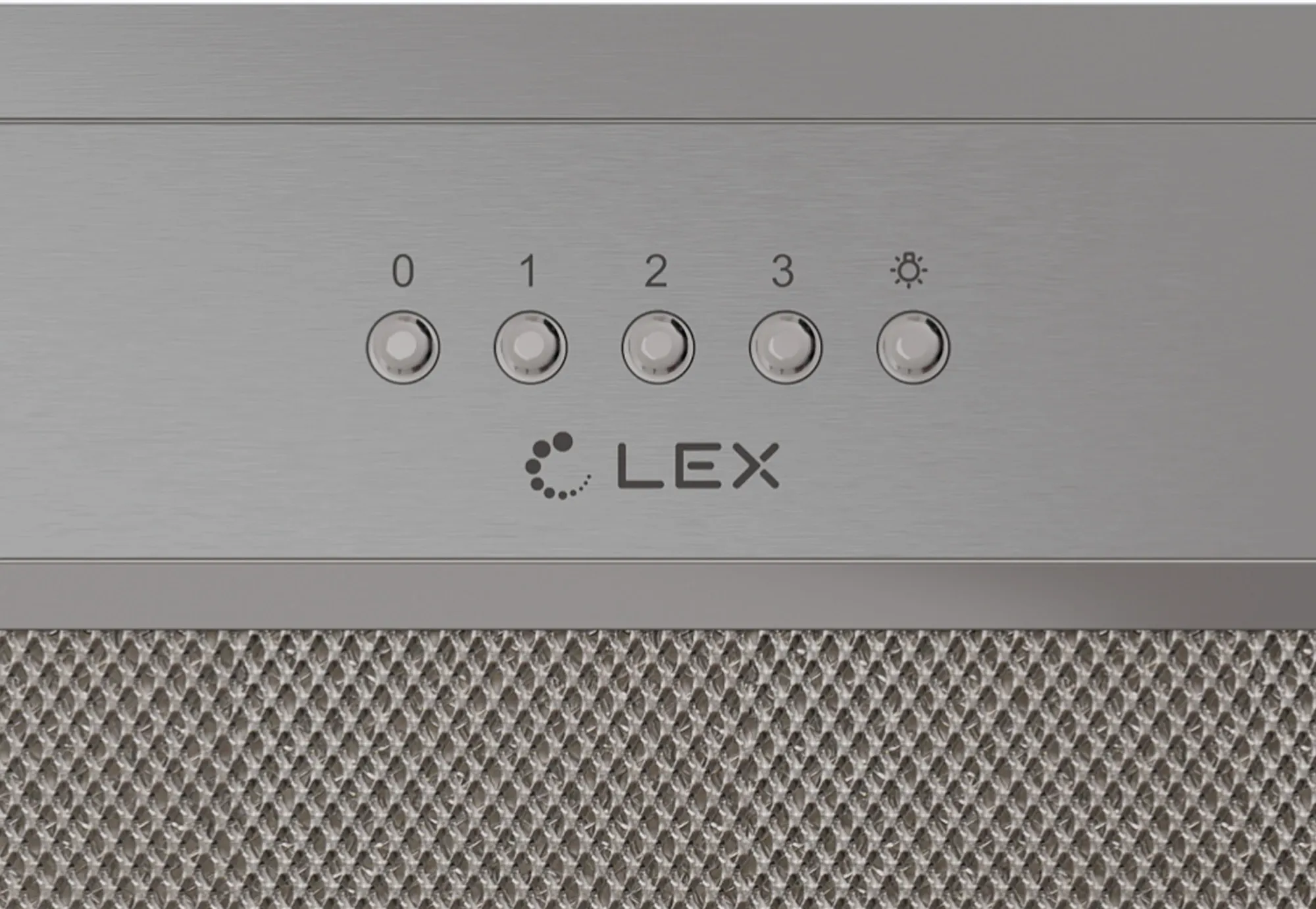 Вытяжка встраиваемая Lex Hyper 600 Inverter IX нержавеющая сталь управление: кнопочное (1 мотор)