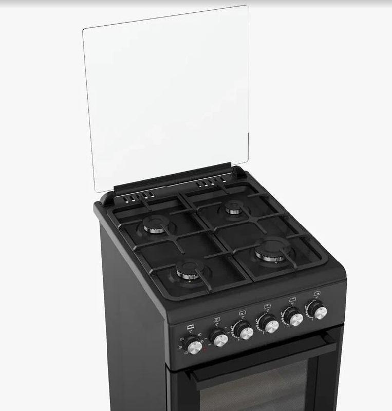 Плита газоэлектрическая NORDEN FF5405GAZD Черный матовый