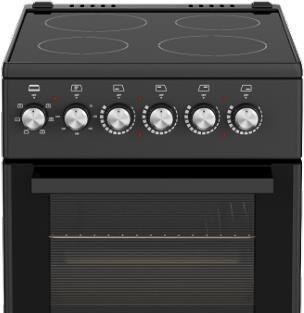 Плита электрическая NORDEN FF5055XXVD Черный матовый