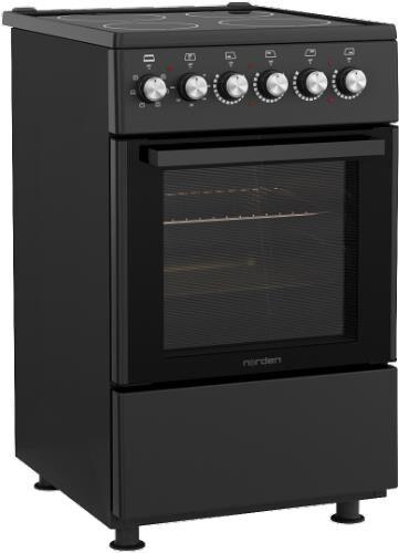 Плита электрическая NORDEN FF5055XXVD Черный матовый