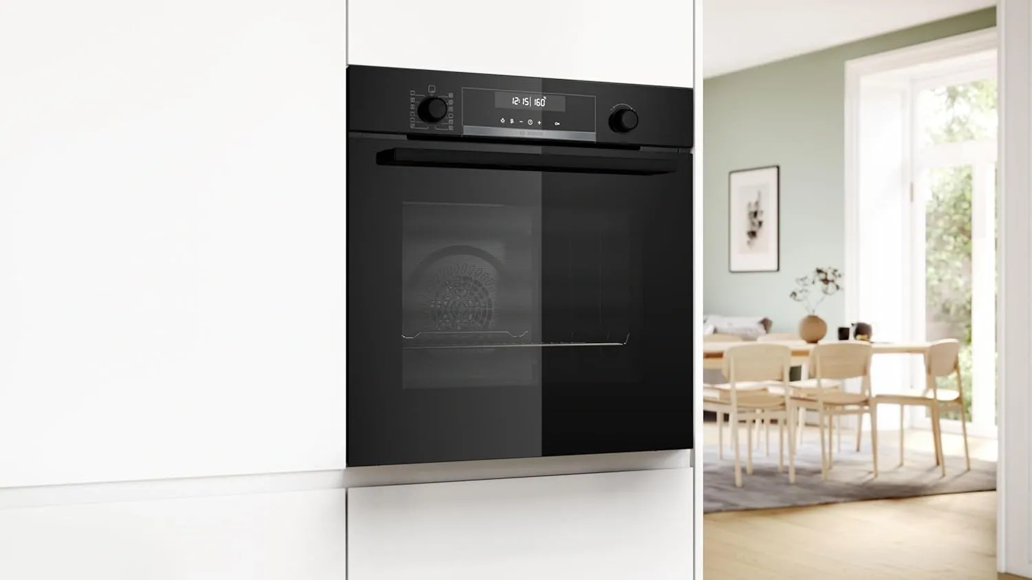 Духовой шкаф Электрический Bosch HBG578BB3 черный