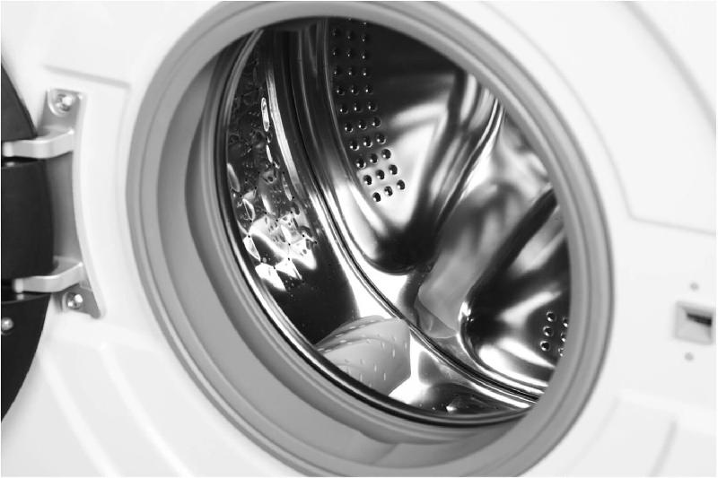 Стиральная машина Hyundai WME8212 кл.:A+++ фронт. макс.:8кг белый инвертор