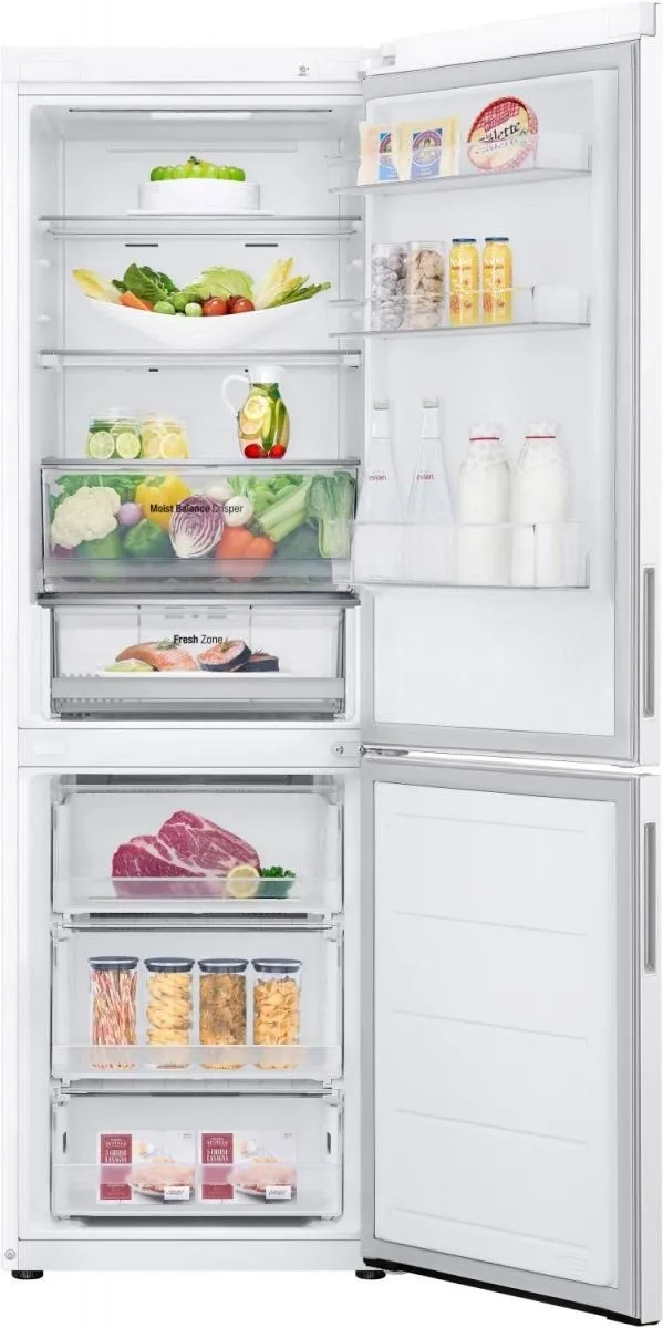 Холодильник LG GC-B459AQQW 2-хкамерн. белый инвертер