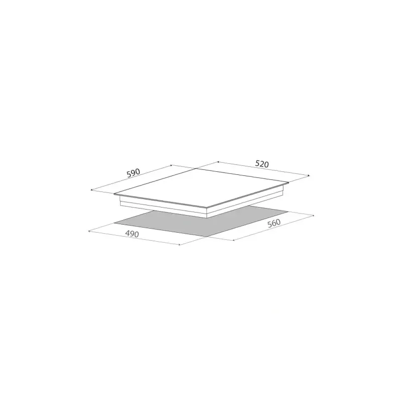 Индукционная варочная панель ELICA RATIO 604 PLUS BL - PRF0183903
