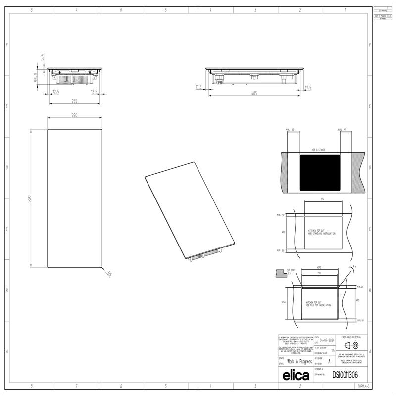 Индукционная варочная панель ELICA PRIMIS 302 PRF0199858