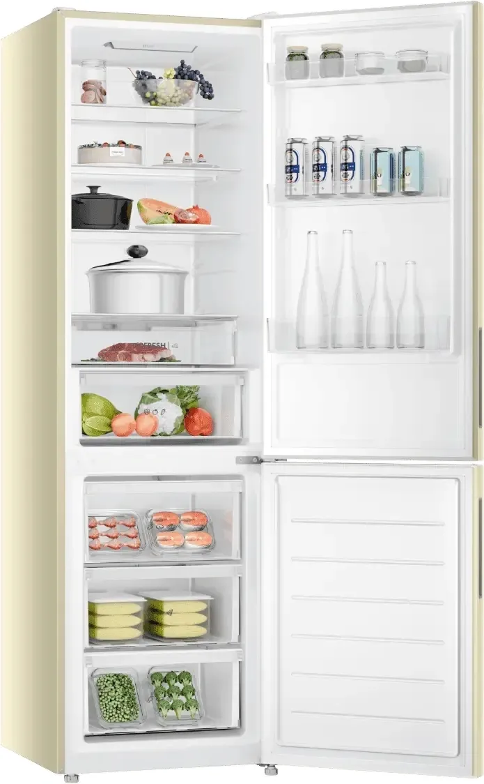 Холодильник Haier CEF538CCG 2-хкамерн. бежевый