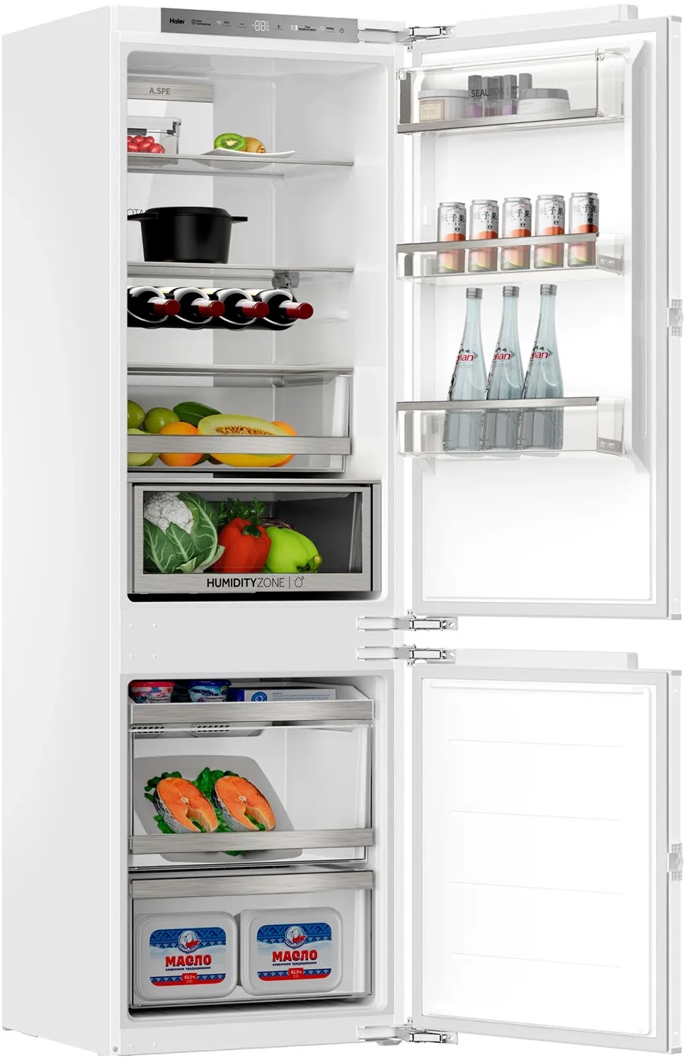 Холодильник Haier BCF5261WRU 2-хкамерн. белый инвертер