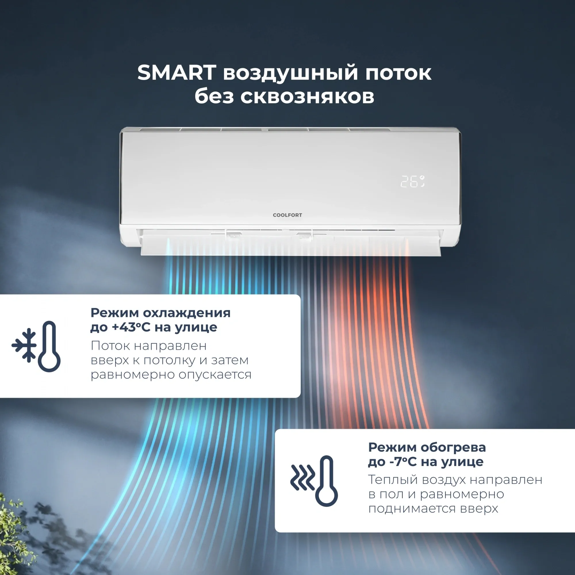 Сплит-система Coolfort CF-4103 белый