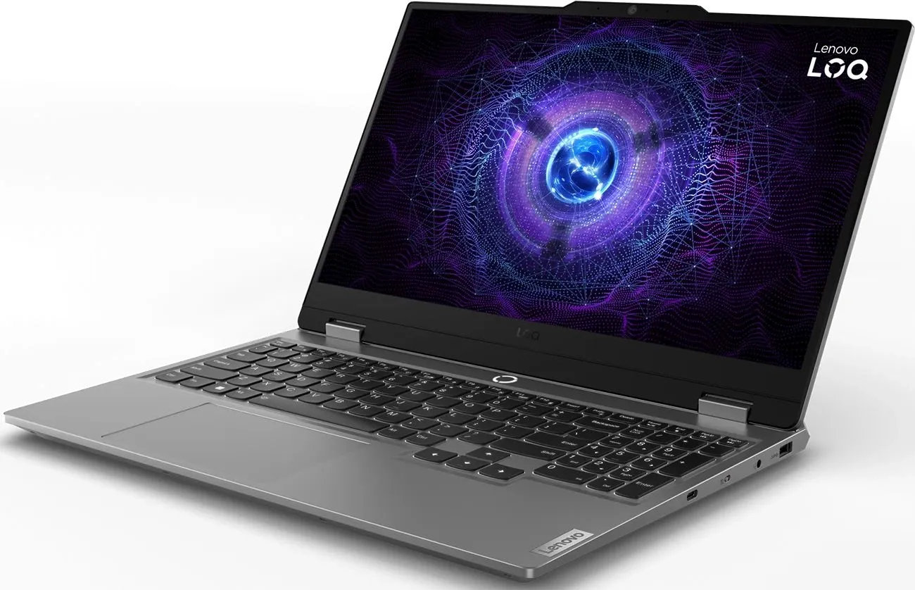 Ноутбук Lenovo LOQ 15IRX9 Core i7 13645HX 16Gb SSD512Gb NVIDIA GeForce RTX4050 6Gb 15.6" IPS FHD (1920x1080) без ОС grey WiFi BT Cam (83DV01HPSA)