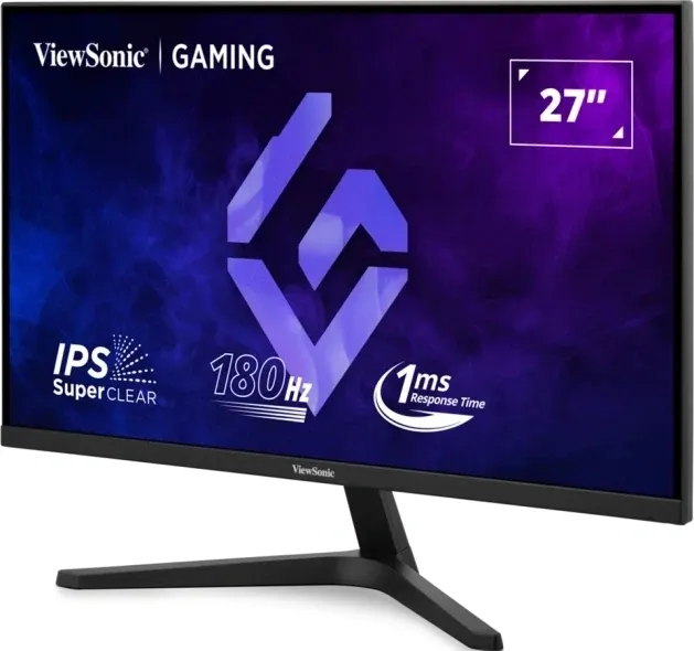 Монитор ViewSonic 27" VX27G1-HD черный IPS LED 1ms 16:9 HDMI матовая 1000:1 300cd 178гр/178гр 1920x1080 180Hz DP FHD 3.1кг