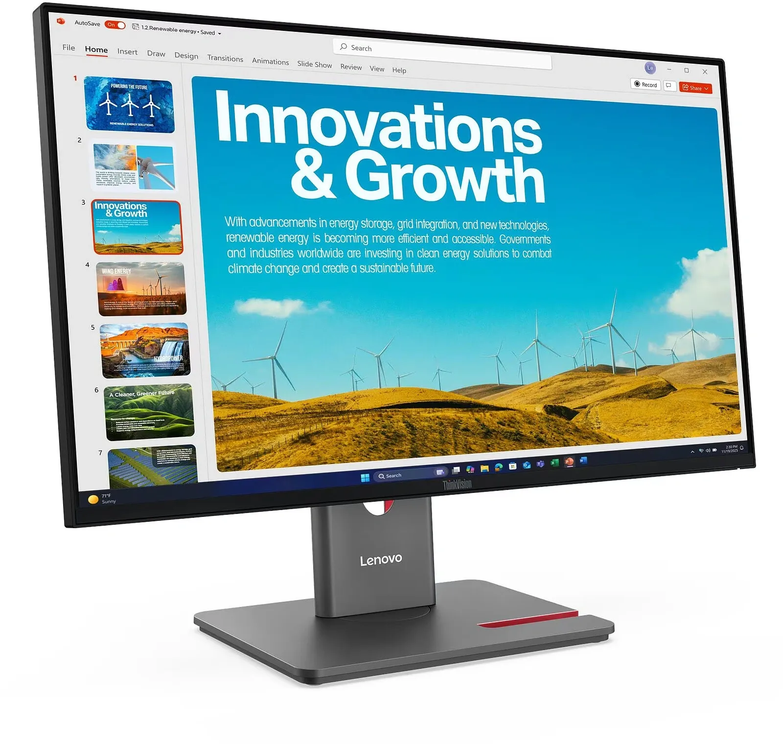 Монитор Lenovo 23.8