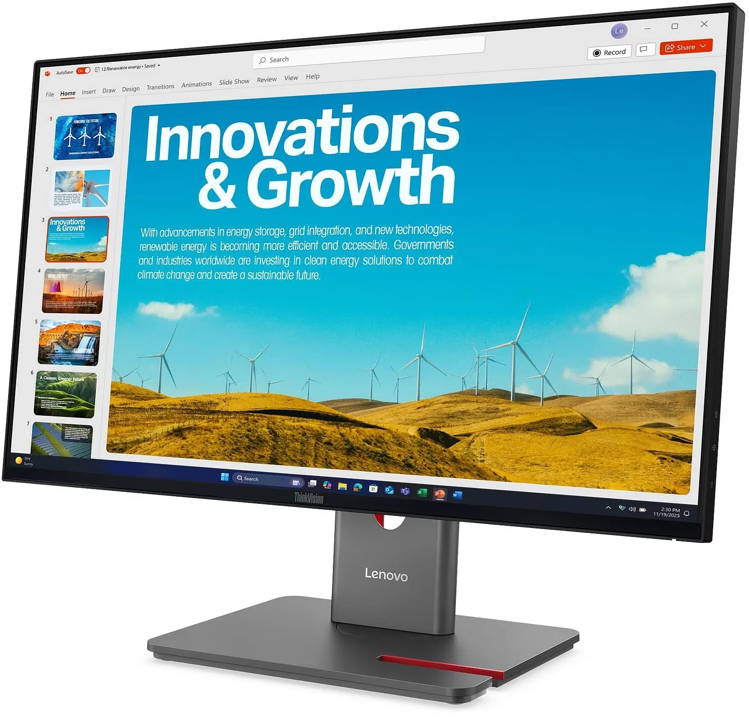 Монитор Lenovo 23.8