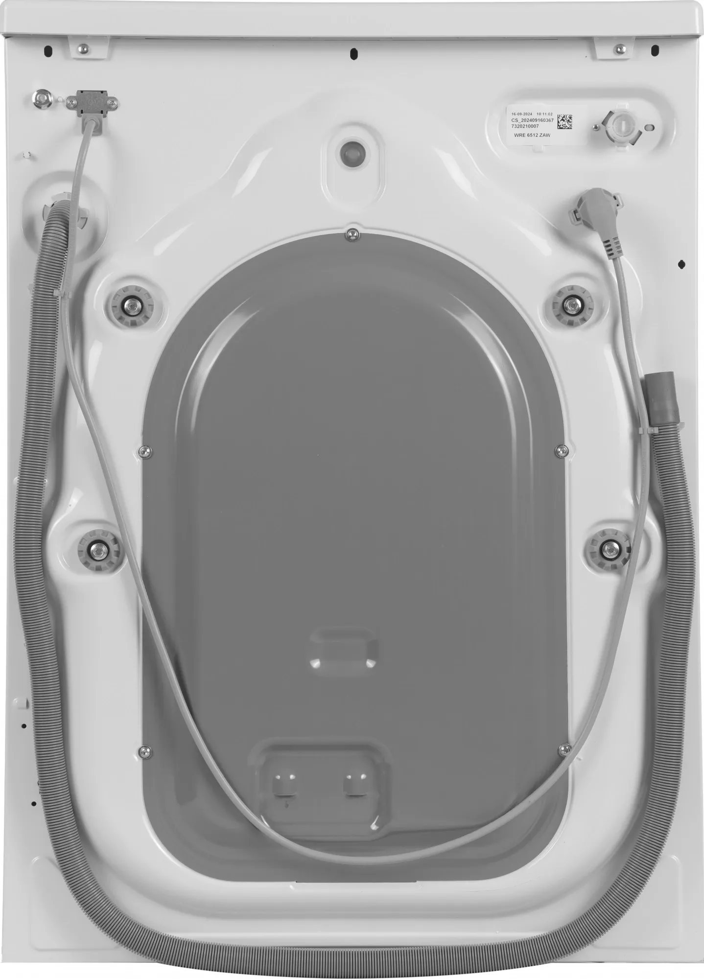 Стиральная машина Beko WRE6512ZAW класс: A загр.фронтальная макс.:6кг белый