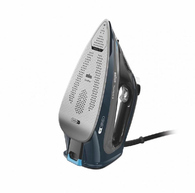 Утюг Braun SI9682DB 3200Вт черный/синий