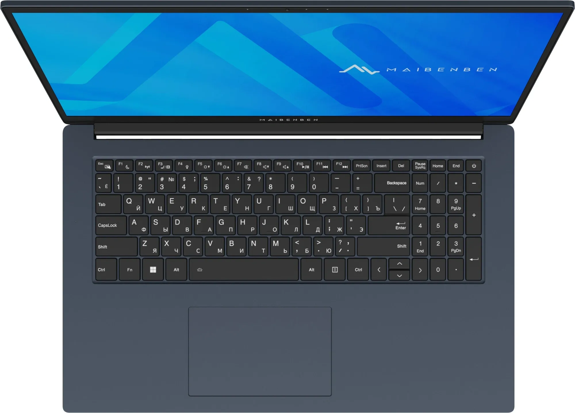 Ноутбук Maibenben M17A-R574UM Ryzen 5 7430U 16Gb SSD512Gb AMD Radeon Graphics 17.3