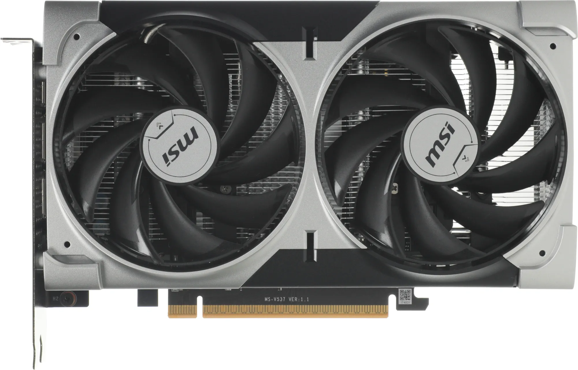 Видеокарта MSI PCI-E 5.0 RTX 5060 8G VENTUS 2X OC NVIDIA GeForce RTX 5060 8Gb 128bit GDDR7 2527/28000 HDMIx1 DPx3 HDCP Ret