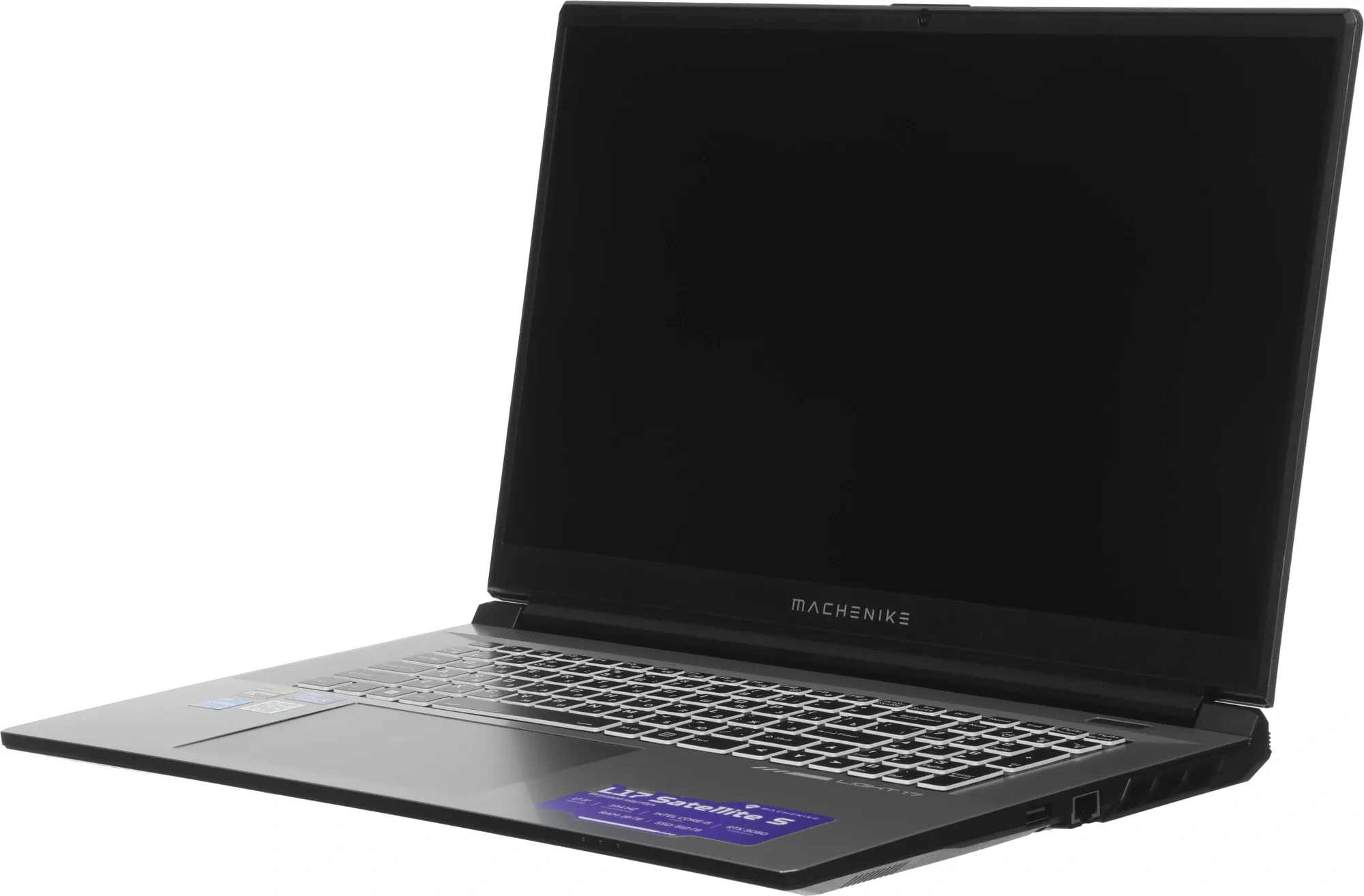 Ноутбук Machenike L17 Satellite S Core i5 12450H 16Gb SSD512Gb NVIDIA GeForce RTX 3050 4Gb 17.3