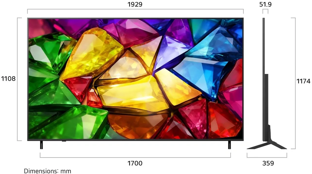 Телевизор LED LG 86