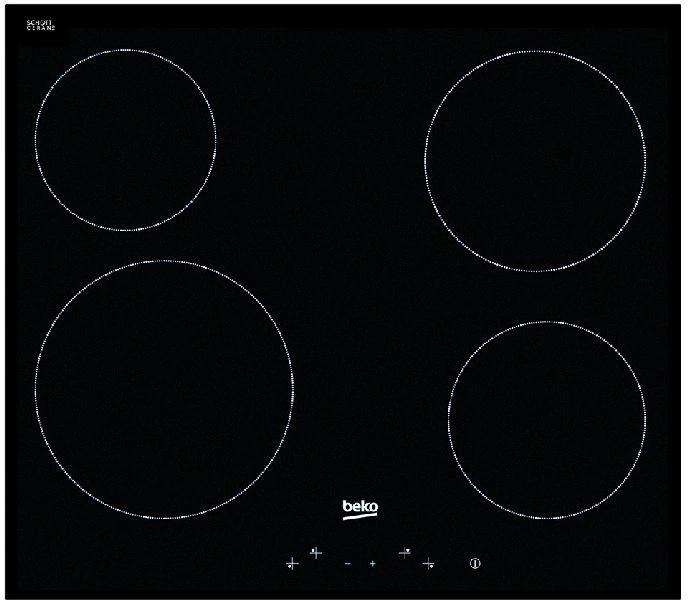 Варочная поверхность Beko HIC64401 черный