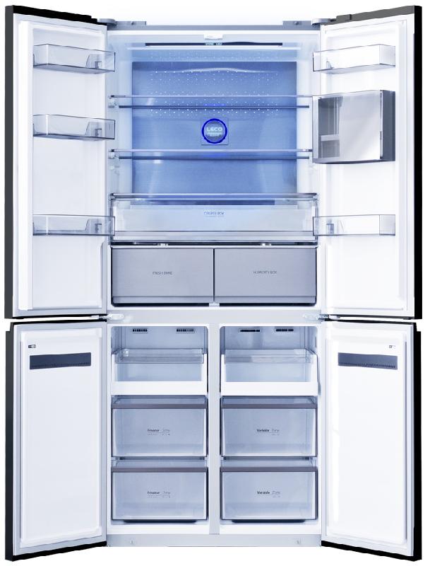 Многокамерный холодильник Centek CT-1746 NF Black Glass