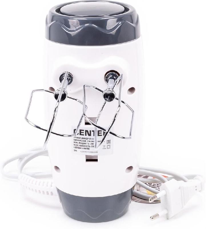 Миксер CENTEK CT-1114 белый/серый