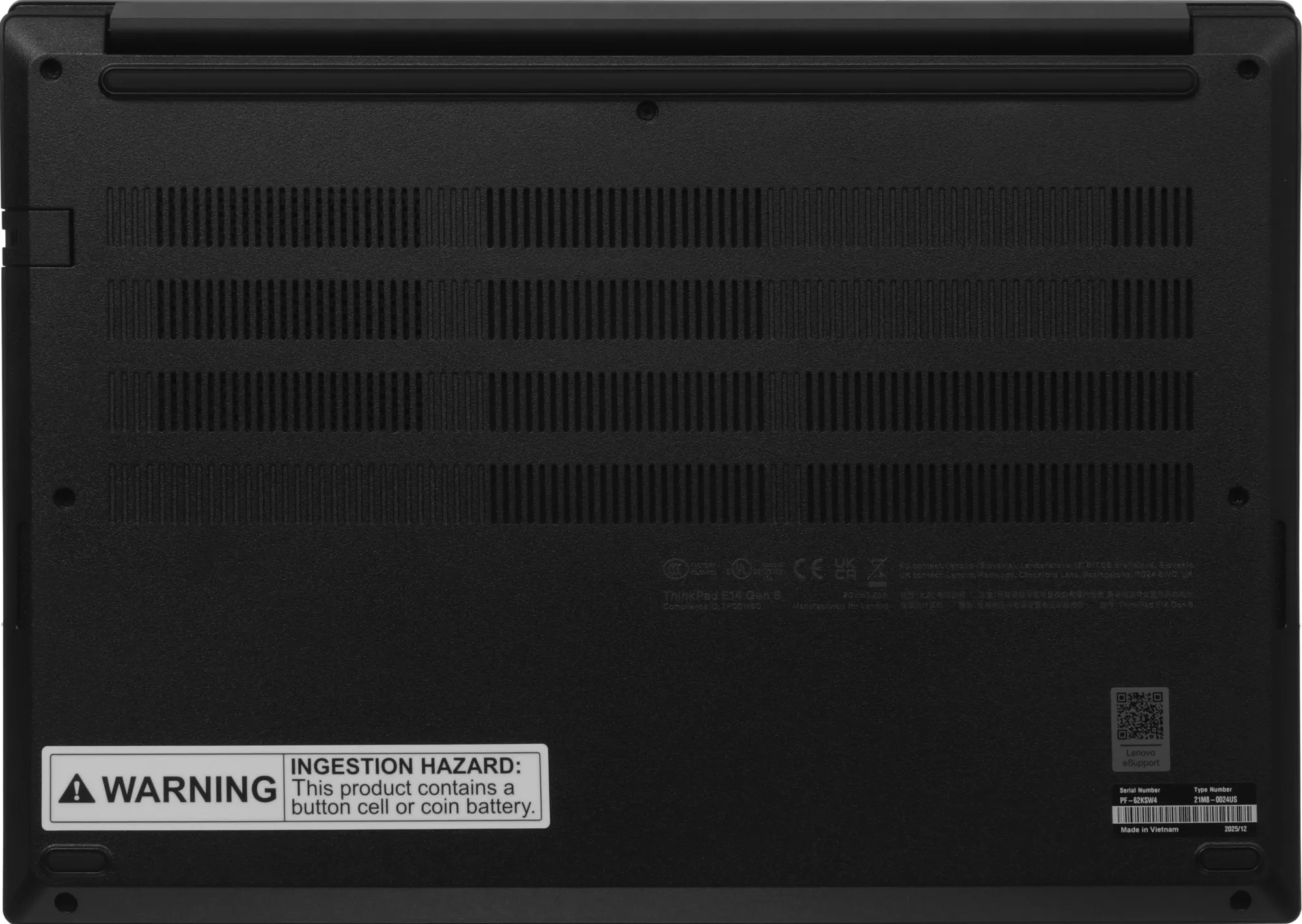 Ноутбук Lenovo ThinkPad E14 G6 21M80024US_32G 32/512 ГБ
