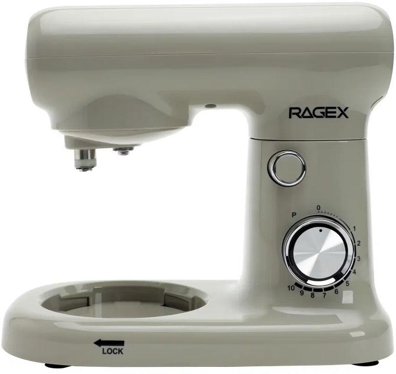 Планетарный миксер 3 в 1 RAGEX R008, 3л, 1500Вт, цвет: 110 (бежевый), КИТАЙ