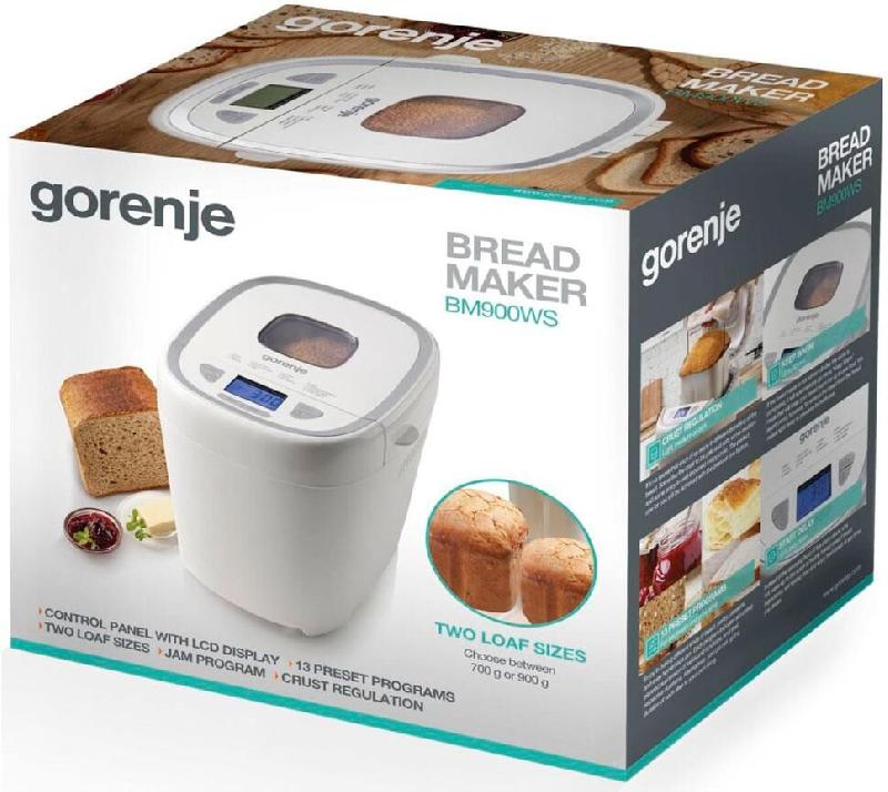 Хлебопечь GORENJE BM900WS